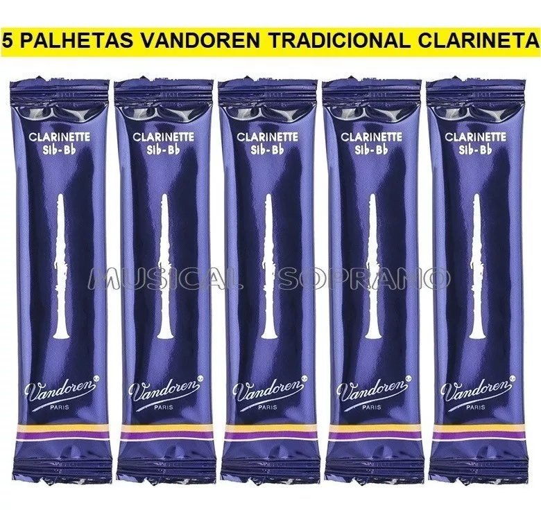 Segunda imagem para pesquisa de abracadeira vandoren clarinete