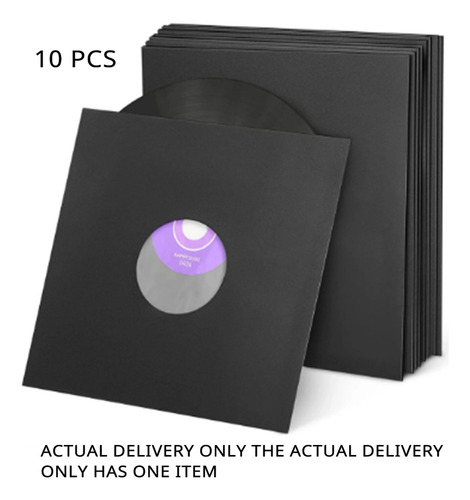 P Funda Protectora Para Discos De Vinilo, 10 Unidades,