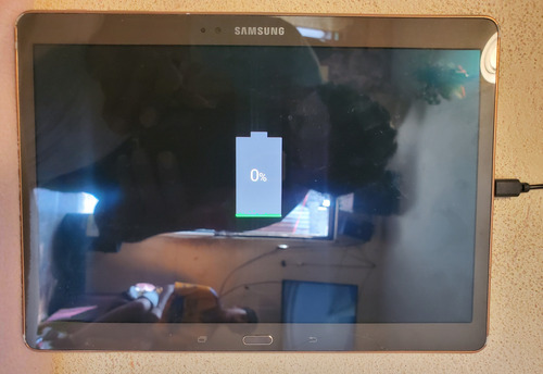 Samsung Galaxy Tab S Sm-t800 16 Gb Tablet Pa Piezasó Arreglo (Usado)