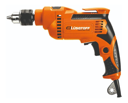 Imagen 1 de 8 de Taladro Percutor 13mm Lusqtoff 600w Profesional Vel Variable