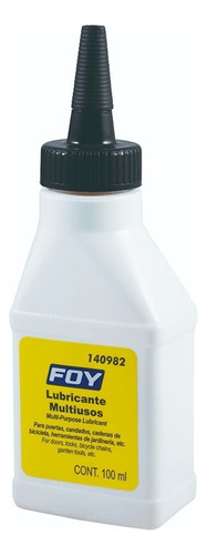 Lubricante Limpiador Multiusos Reduce Fricción 100ml Foy