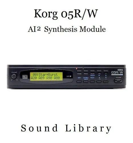 Sonidos Sysex Para Korg 05rw (05r/w) (Usado)
