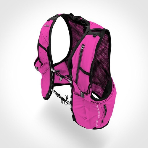 Imagen 3 de 5 de Chaleco Hidratacion Fucsia Weis Simer Ultra100k 10lt Running