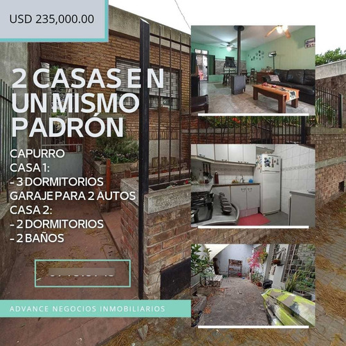 Imagen 1 de 21 de Advance Vende - Oportunidad 2 Casas En Un Padrón! Ideal 2 Familias