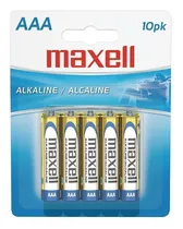 Comprar Pilas Aaa  Alkalinas  Maxell 6 Packs De 10 Pilas