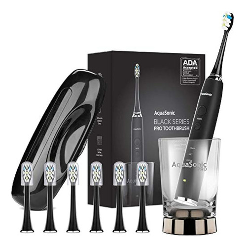 Aquasonic Black Series Pro  Cepillo De Dientes Inteligente U