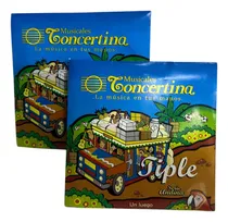 Comprar Encordado Concertina Tiple Acero Inoxidable 12 Cuerdas Pack2