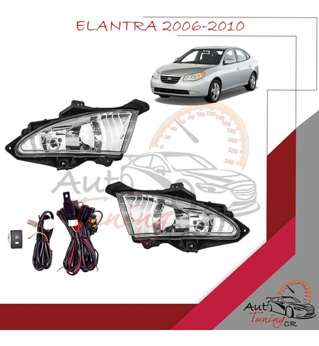 Halogenos Hyundai Elantra 2006-2010