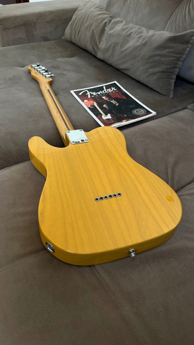 Fender Butterscotc Ash. 6,1k Pix. Boss Orange Gibson Gretsch Destro Amarelo Madeira De Bordo (Usado)