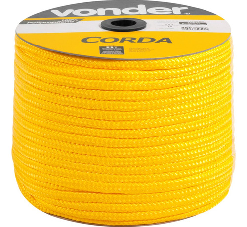 Corda Multifilamento Trançada 12 Mm C/ 140 Mts Vonder