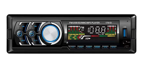 Autoestereo Bluetooth Pantalla Desmontable Mp3 Usb Sd Fm Lcd