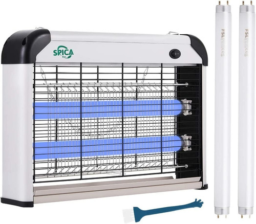 Lámpara Mata Insectos Trampa Moscas Mosquitos 2 Repuestos