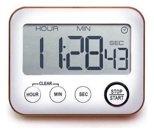 Temporizador E Relogio Timer Despertador Lcd Digital