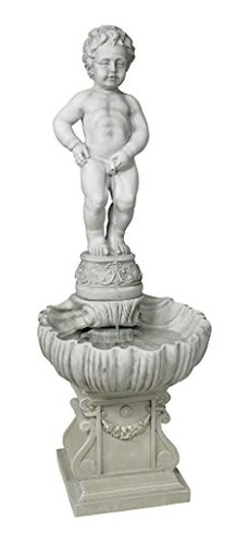 Diseño Toscano Ng33505 Completa Manneken Pis Peeing Boy Fuen