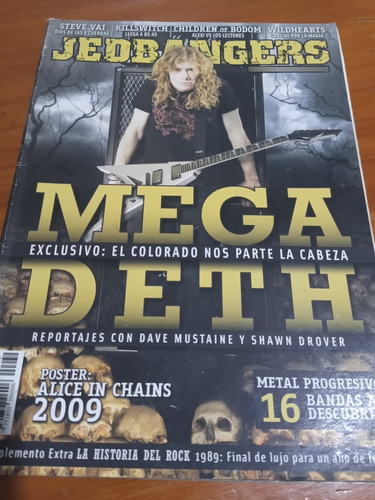 Jedbangers-megadeth-dave Mustaine-coleccion-vhs