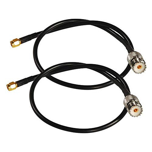 Sma Macho Pl259 Uhf Hembra So239 Conectores De Cable De...