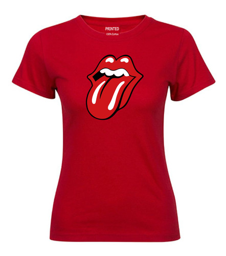 Polera Mujer Estampado The Rolling Stones