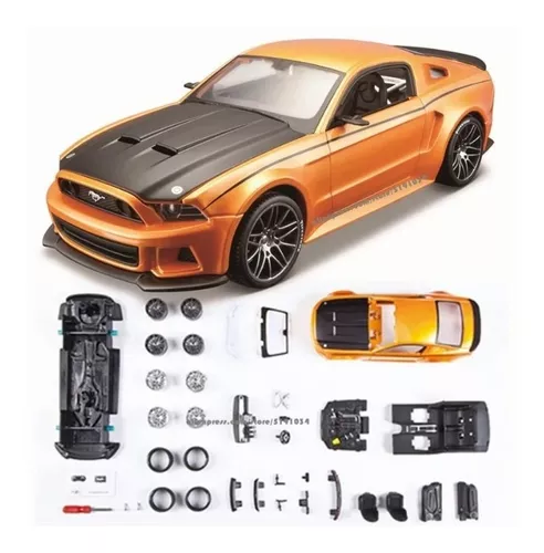 Mustang 2014 Escala 1:24 Para Armar De Colección