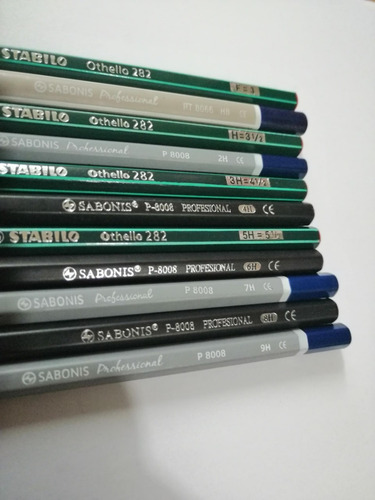 Lapiz Para Dibujo Todas Las Graduaciones Bosquejos 21 Piezas