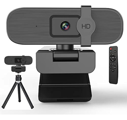 Cámara Web 4k Para Pc, Zoom Automático, Con