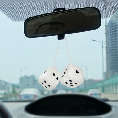 Adornos Colgantes Felpa Dados Coche Colgante Para Ventana