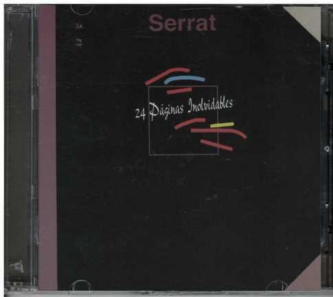 Cd - Joan Manuel Serrat / 24 Paginas Inolvidables - Original