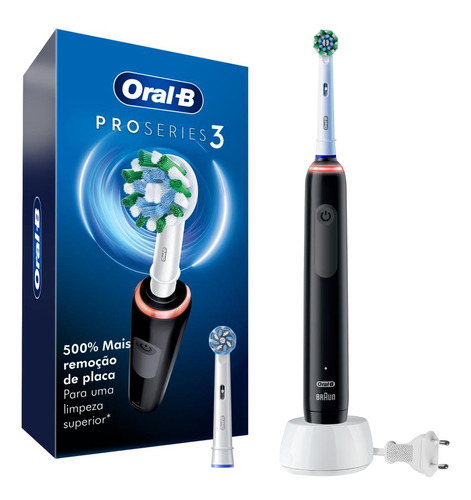 Escova Elétrica Oral-b Pro 2000 Sensi Ultrafino 127v + Refil
