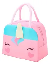 Comprar Lonchera Térmica Fiambrera Portátil Para Niña Unicornio Rosa