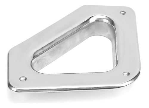 Barco Triangular De Acero Inoxidable Fairlead Hole Para Yate