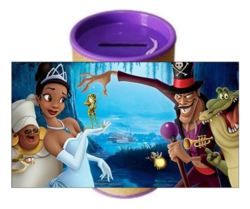 20 Cofrinhos Personalizados Princesa E O Sapo Aniversario