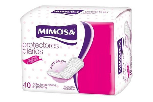 Imagen 1 de 1 de Mimosa Protectores Diarios 40uni