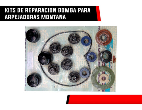 Imagen 1 de 3 de Kits De Reparación Para Bombas De Asperjadoras Montana.