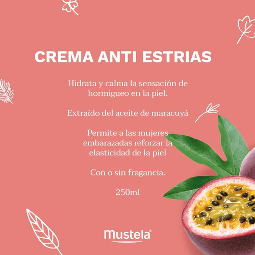 Mustela Maternidad Crema Anti Estrías 250 Ml Tubo