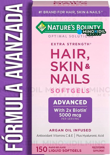 Nature's Bounty, Hair Skin Nails , Apoya El Cabello Hermoso