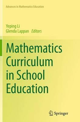 Libro Mathematics Curriculum In School Education - Yeping...