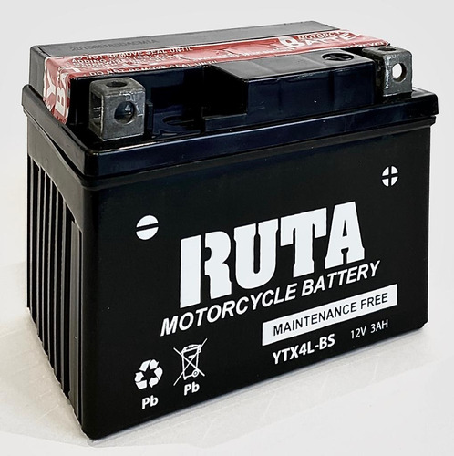 Baterias Para Motos Ytx4l-bs Ruta 