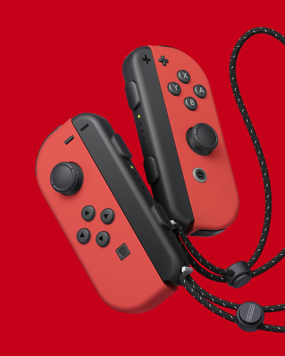 Consola De Juegos Nintendo Switch Oled Mario Red Edition