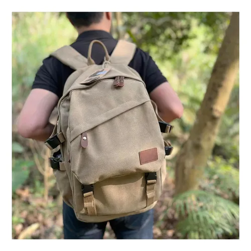 Mochila canvas hombre new arrivals