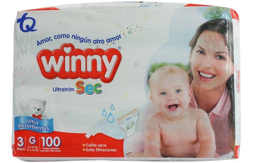 Pañales Winny Etapa 3 X100