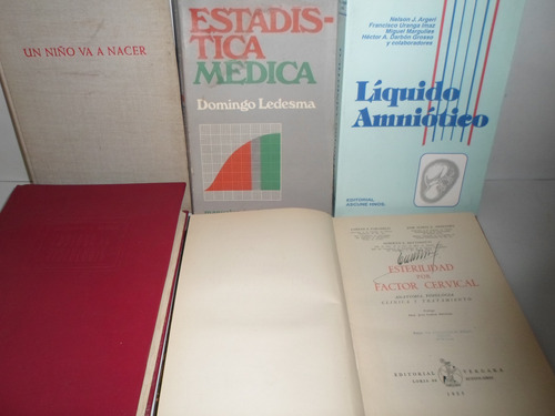  Lote Medicina Un Niño Va A Nacer, Histologia, L Amniotico, 