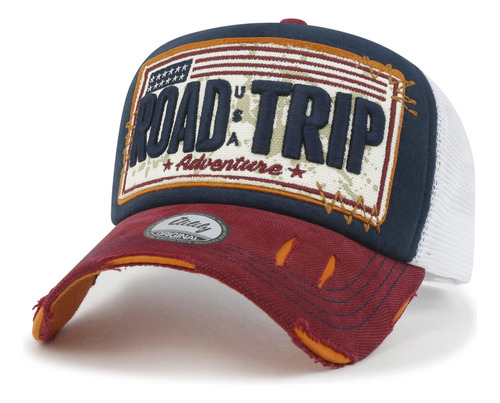 Gorra Ililily Road Trip Vintage Envejecido Snapback