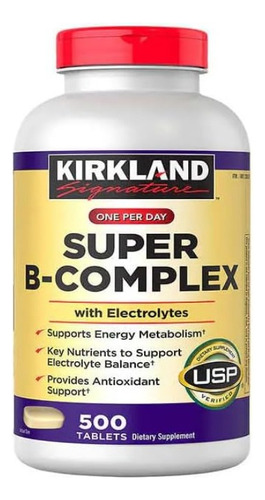 Kirkland Super B Complex X 500 - Unidad a $224
