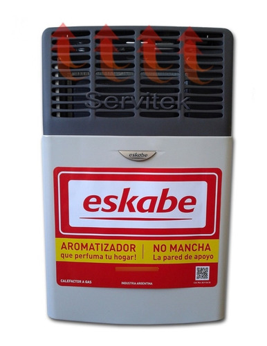 Imagen 1 de 6 de Estufa Eskabe Sin Salida Miniconvex 3000 Kcal/h Aromatizador