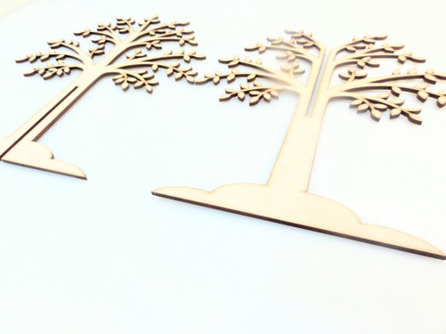 Imagen 7 de 7 de Árbol 30cm Kit X 10 U - Mdf / Fibrofacil