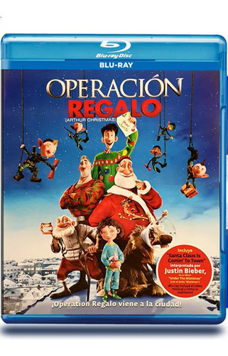 Arthur Christmas. Operación Regalo - Blu-ray Original Y Nuev