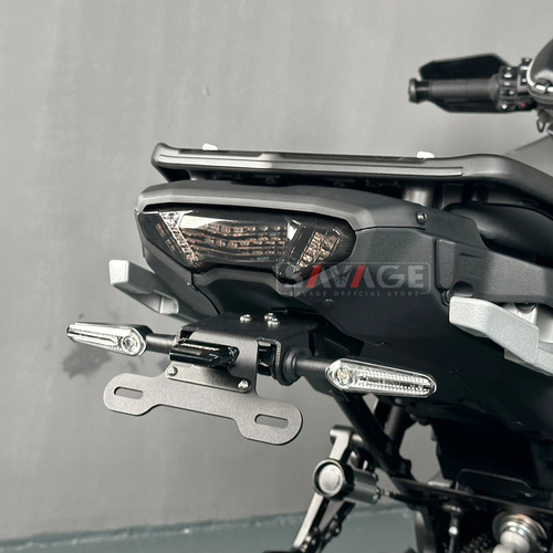 Soporte De Matrícula Para Yamaha Mt09 Tracer 900/9/gt 7gt