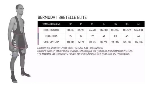 Imagem 5 de 6 de Bretelle Elite Forro Gel Ert Racing
