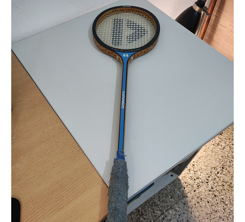 Raqueta Antigua De Squash Donnay - Coleccionista