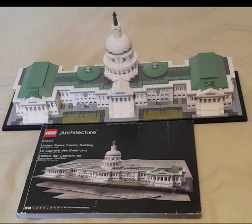 Lego Arquitectura 21030 Edificio Capitolio Estados Unidos