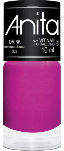 Anita esmalte 322 fosco drink 10mL